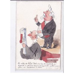 ILLUSTRATEUR BOBB FALLIERES: le métier de chef d'état n'a rien de réjouissant lettres de grâce - très bon état