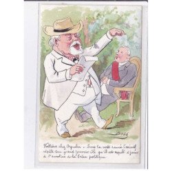 ILLUSTRATEUR BOBB FALLIERE: Fallières chez Coquelin sous la verte ramée l'exécutif - très bon état