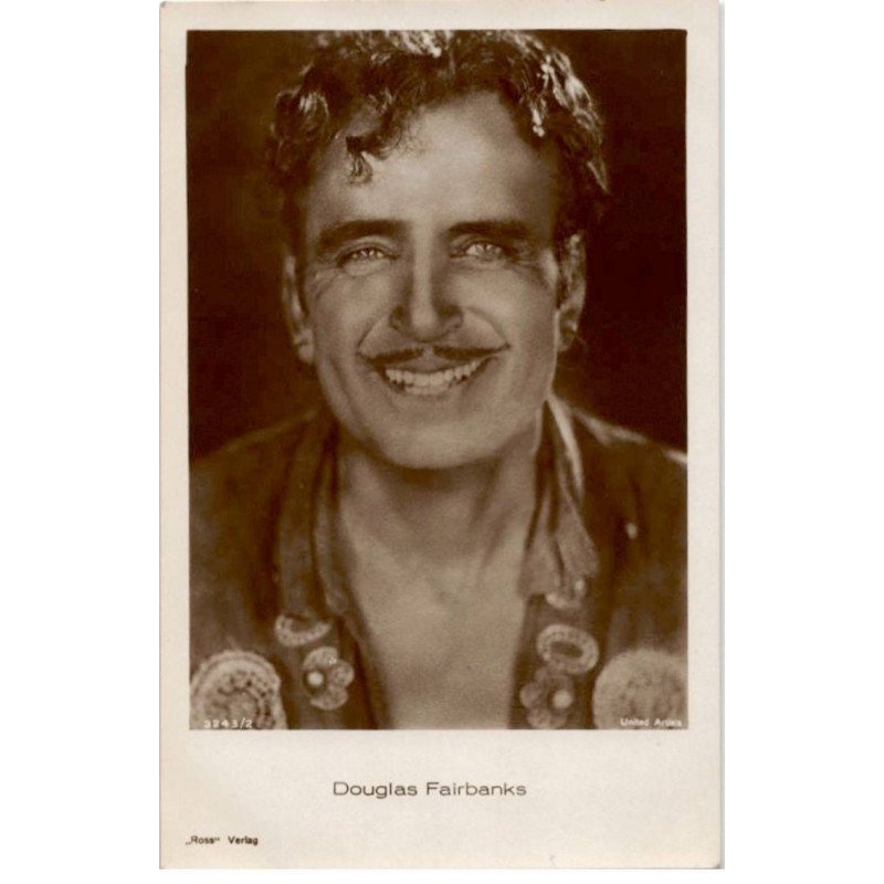 ARTISTES CINEMA ACTEUR ou ACTRICE: cinéma, Douglas Fairbanks - très bon état ARTISTES CINEMA ACTEUR ou ACTRICE: cinéma, Douglas Fairbanks - très bon état