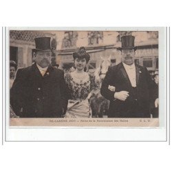 PARIS 1er : Mi-Carême 1906 - la Reine de la Renaissance des Halles -  bon état (une tache)