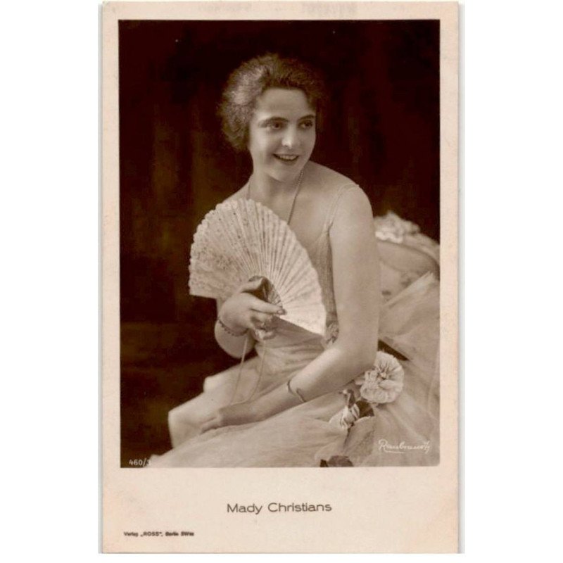 ARTISTES CINEMA ACTEUR ou ACTRICE: Mady Christians - très bon état ARTISTES CINEMA ACTEUR ou ACTRICE: Mady Christians - très bon état