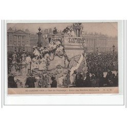 PARIS 1er : Mi-Carême 1906 - la Reine des marchés découverts  - très bon état