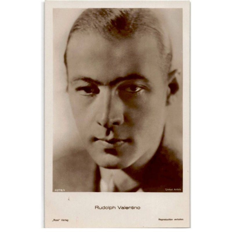 ARTISTES CINEMA ACTEUR ou ACTRICE: Rudolph Valentino - très bon état