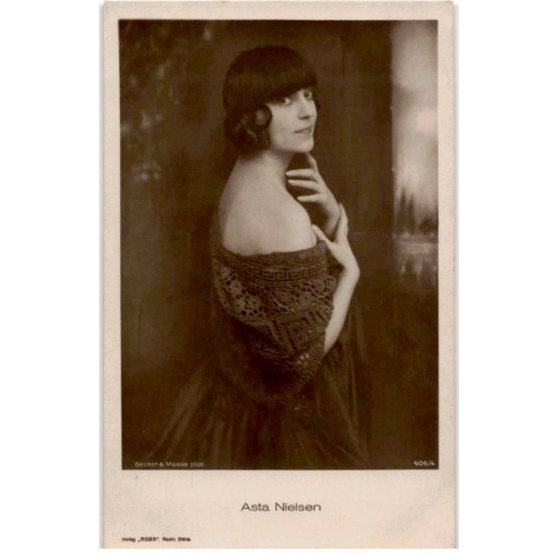 ARTISTES CINEMA ACTEUR ou ACTRICE: Asta Nielsen - très bon état ARTISTES CINEMA ACTEUR ou ACTRICE: Asta Nielsen - très bon état