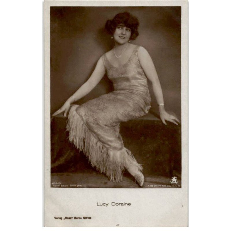 ARTISTES CINEMA ACTEUR ou ACTRICE: Lucy Doraine - très bon état