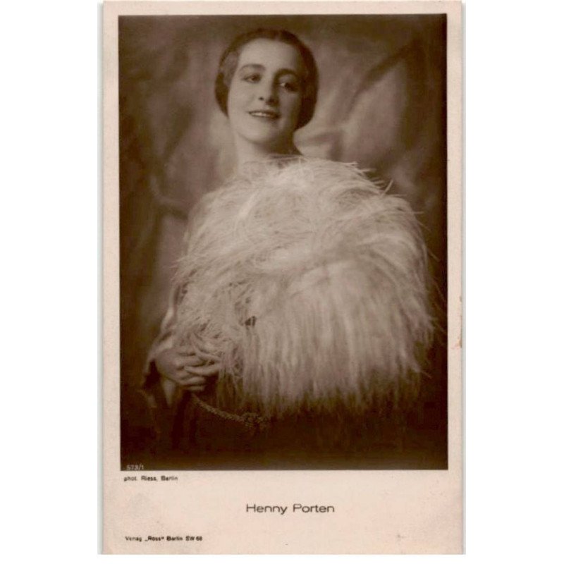 ARTISTES CINEMA ACTEUR ou ACTRICE: Henny Porten - très bon état