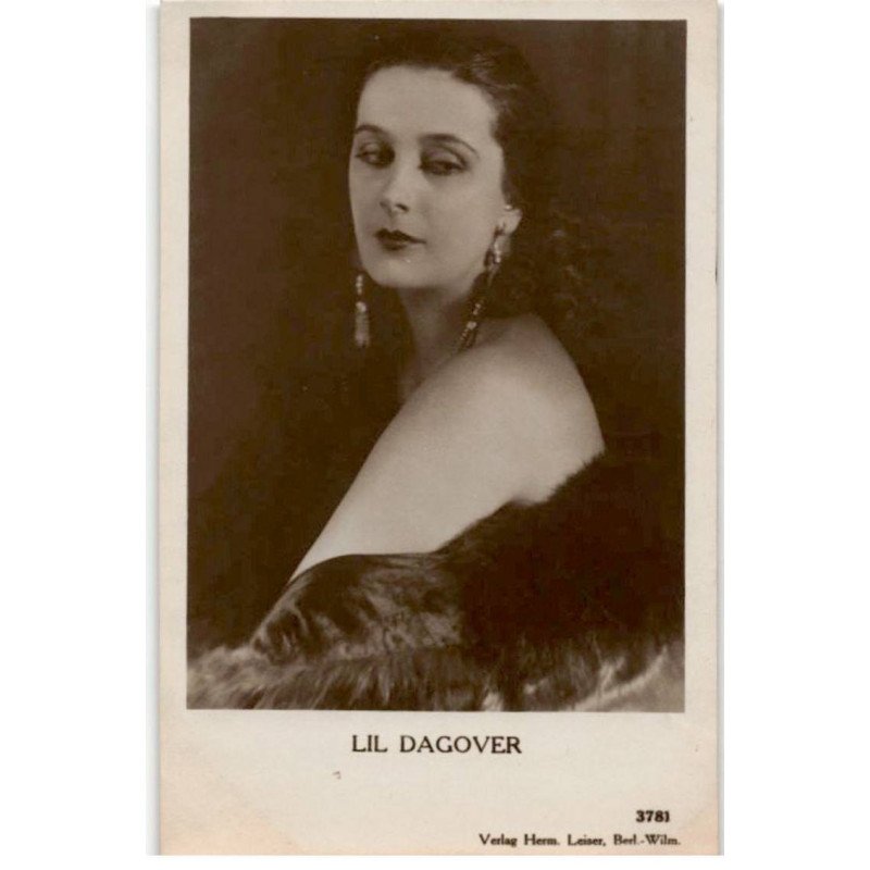 ARTISTES CINEMA ACTEUR ou ACTRICE: Lil Dagover - très bon état