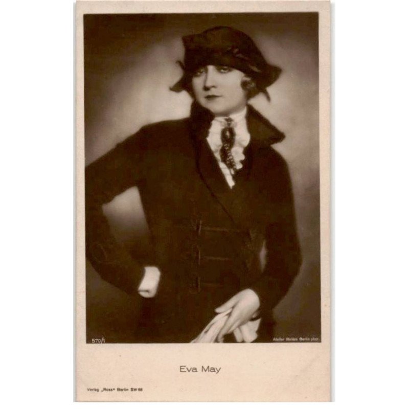 ARTISTES CINEMA ACTEUR ou ACTRICE: Eva May - très bon état
