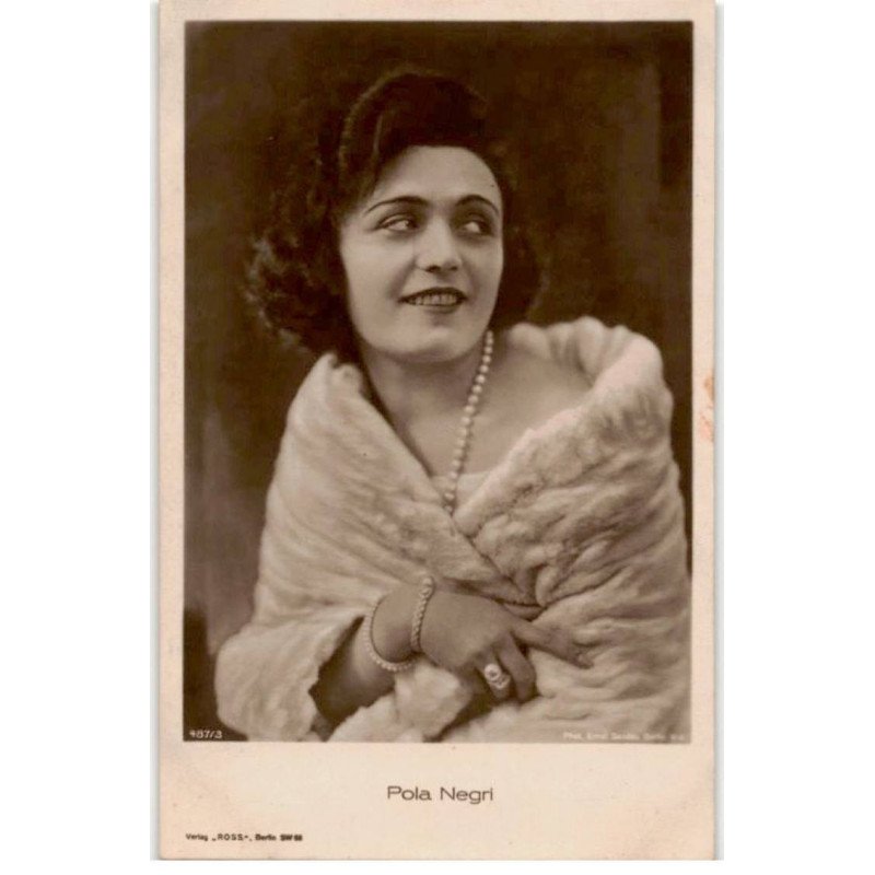 ARTISTES CINEMA ACTEUR ou ACTRICE: Pola Negri - très bon état