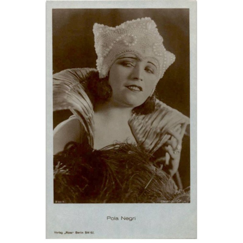 ARTISTES CINEMA ACTEUR ou ACTRICE: Pola Negri - très bon état