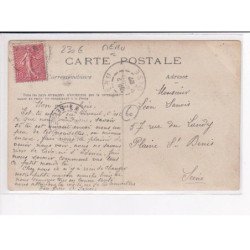 MERU - Carte photo - Devanture Epicerie Café A. Sanois - très bon état