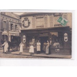 MERU - Carte photo - Georges Mahu - Spécialité d'articles de Pâques, Noël et Jour de l'An - très bon état