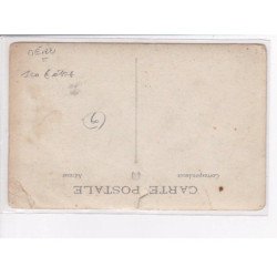 MERU - Carte photo - Café Tabac Place de l'Hôtel de Ville - état