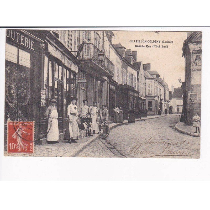 CHATILLON-COLIGNY - Grande Rue - très bon état
