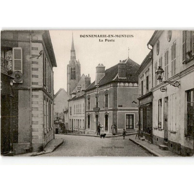 DONNEMARIE-en-MONTOIS: la poste - très bon état