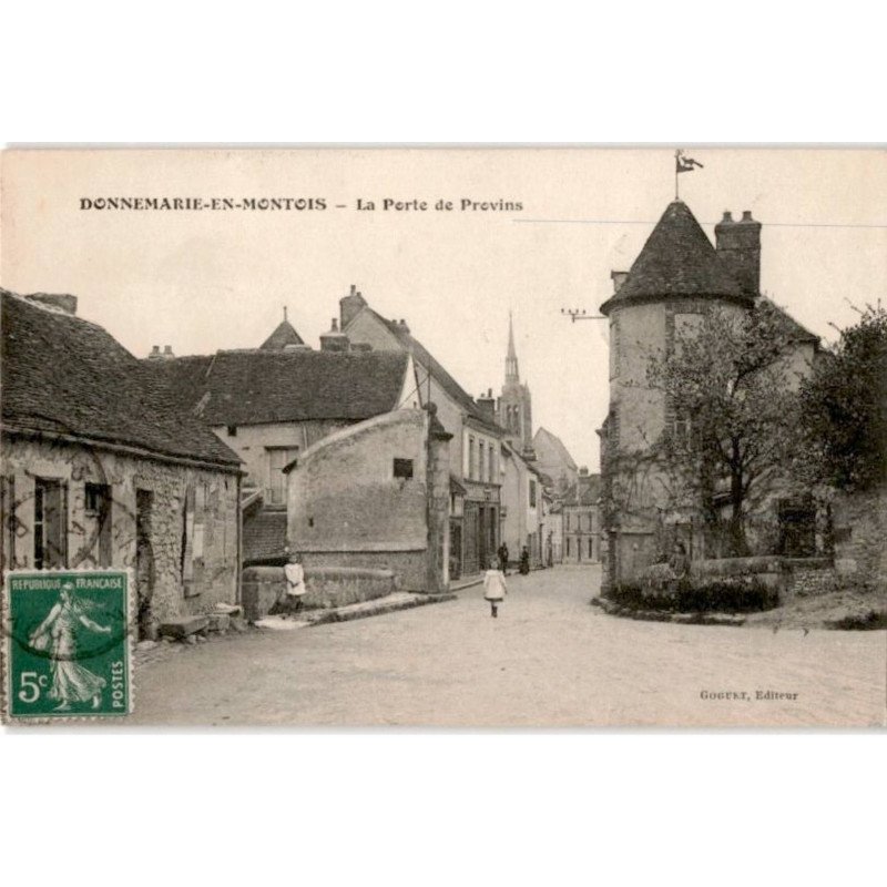 DONNEMARIE-en-MONTOIS: la porte de provins - très bon état