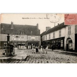EGREVILLE: place J. Massanet - très bon état