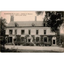 EGREVILLE: château de massenet façade XVIe et XIXe siècles - très bon état