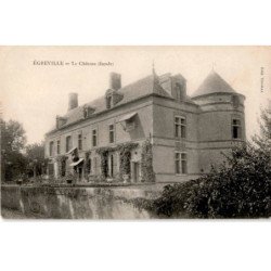EGREVILLE: le château (façade) - très bon état