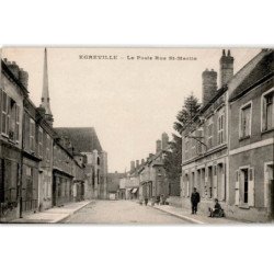 EGREVILLE: la poste rue saint-martin - très bon état
