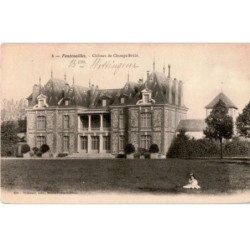 FONTENAILLES: château de champs-brûlé - très bon état
