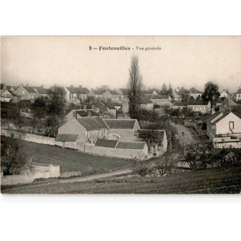 FONTENAILLES: vue générale - très bon état