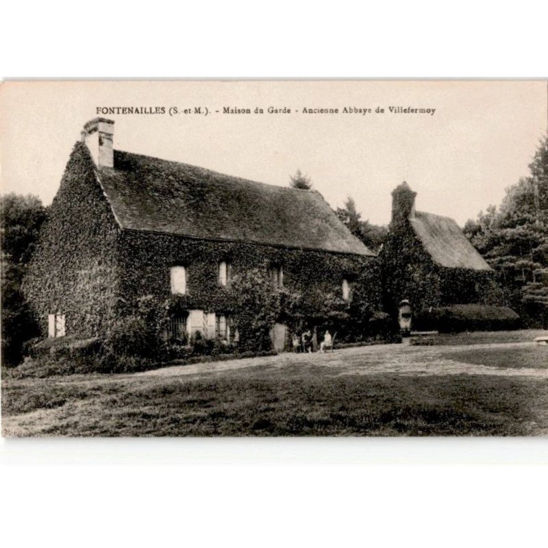 FONTENAILLES: maison de garde, ancienne abbaye de villefermoy - très bon état