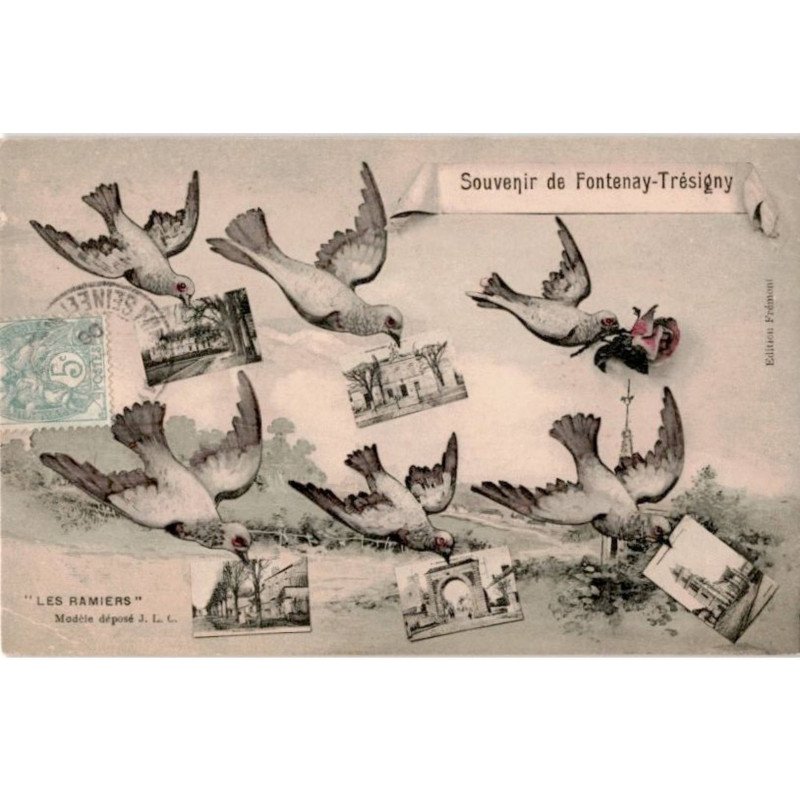 FONTENAY-TRESIGNY: souvenir de fontenay-trésigny - très bon état