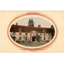 FONTENANY-TRESIGNY: cour des communs du château fontenay - très bon état