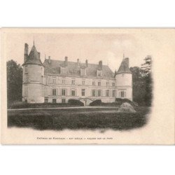 FONTENANY-TRESIGNY: château de fontenay XVIe siècle façade sur le parc - très bon état