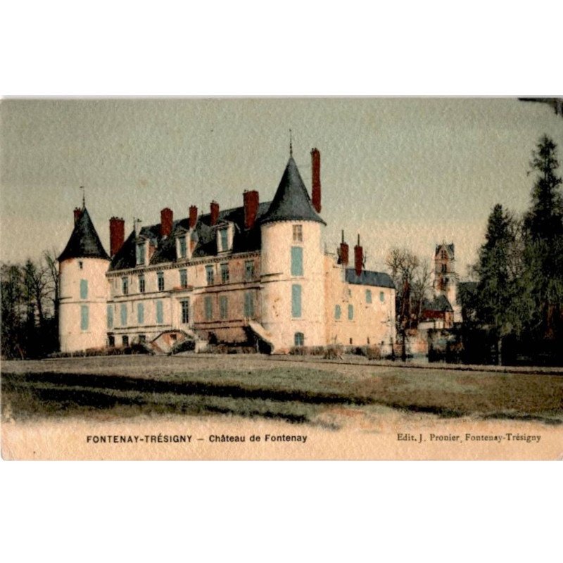 FONTENANY-TRESIGNY: château de fontenay - très bon état