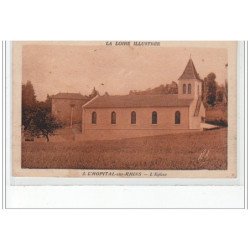 L'HOPITAL SUR RHINS - L'église - très bon état