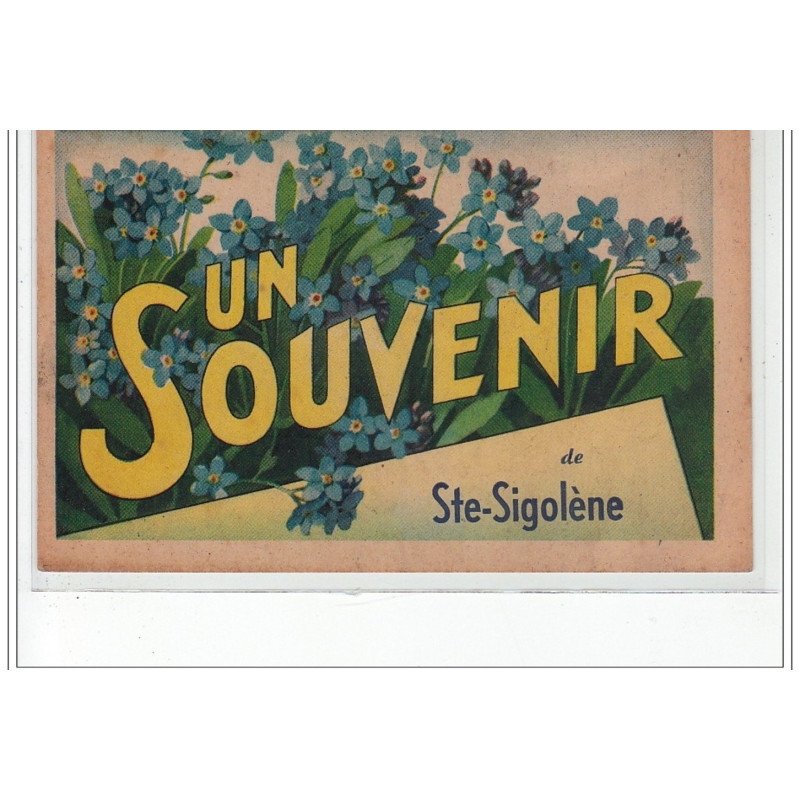 Un souvenir de SAINTE SIGOLENE - très bon état