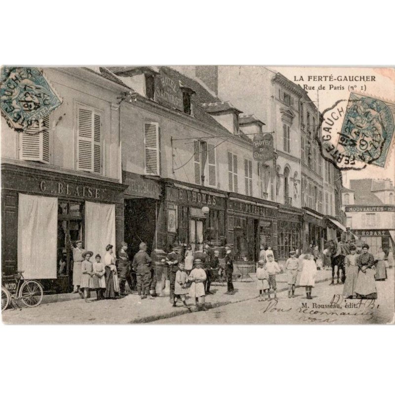 LA FERTE GAUCHER: rue de paris n°1 - très bon état