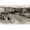 LA FERTE SOUS JOUARRE: le pont de fer rétabli en 1918 l'entrée de la rue des pelletiers - très bon état