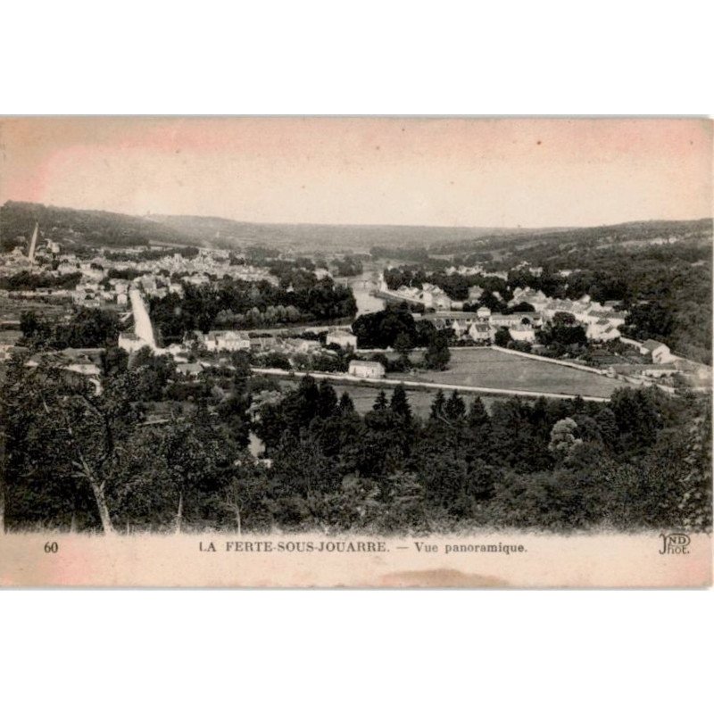 LA FERTE SOUS JOUARRE: vue panoramique - très bon état