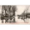 LA FERTE SOUS JOUARRE: boulevard turenne et les petits prés scierie noiret inondation 25 janvier 1910 - très bon état