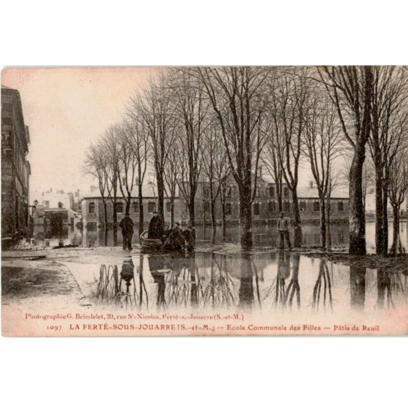 LA FERTE SOUS JOUARRE: école communale des filles, pâtis de reuil - très bon état LA FERTE SOUS JOUARRE: école communale des filles, pâtis de reuil - très bon état
