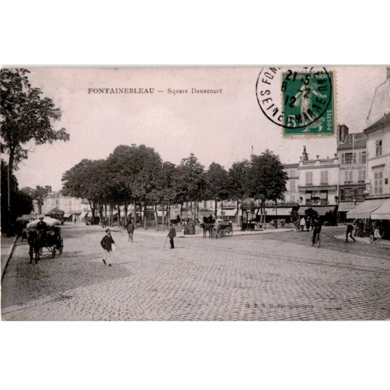 FONTAINEBLEAU: square denecourt - très bon état