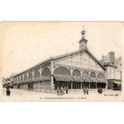 FONTAINEBLEAU: la halle -  état