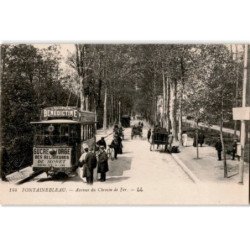 FONTAINEBLEAU: avenue du chemin de fer - très bon état