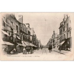 FONTAINEBLEAU: la rue grande - très bon état