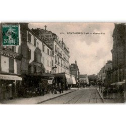 FONTAINEBLEAU: grande-rue - très bon état