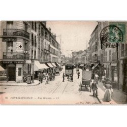 FONTAINEBLEAU: rue grande - état