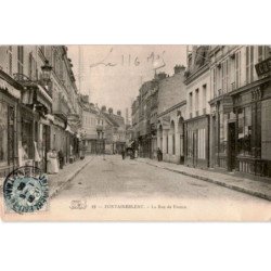 FONTAINEBLEAU: la rue de france - très bon état