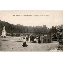 FONTAINEBLEAU: terrasse de l'étang des carpes - très bon état