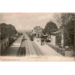 FONTAINEBLEAU: la gare - très bon état