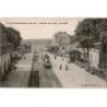 FONTAINEBLEAU: intérieur de la gare, les quais - très bon état