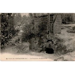 FONTAINEBLEAU: forêt, la fontaine sanguinède - très bon état