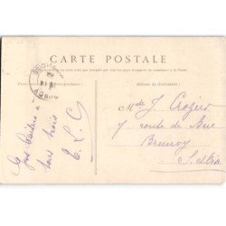 FONTAINEBLEAU: le feu dans la forêt la troupe faisant la part du feu pendant l'incendie 14 et 15 août - très bon état